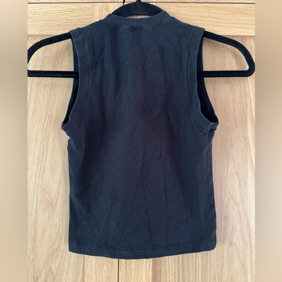 SKIMS Black Sleeveless Tank Top - Picture 3 of 4